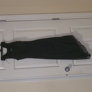 Black shimmery dress Size 7/8